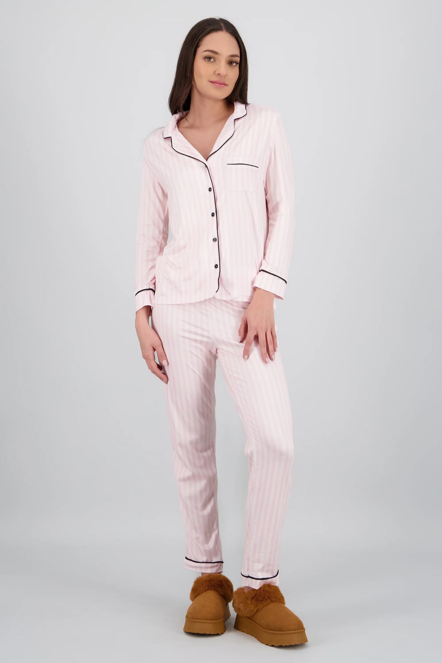 Pantuflas Plataforma Cozy Suede Beige